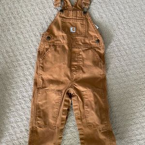 Carhartt canvas bib overalls